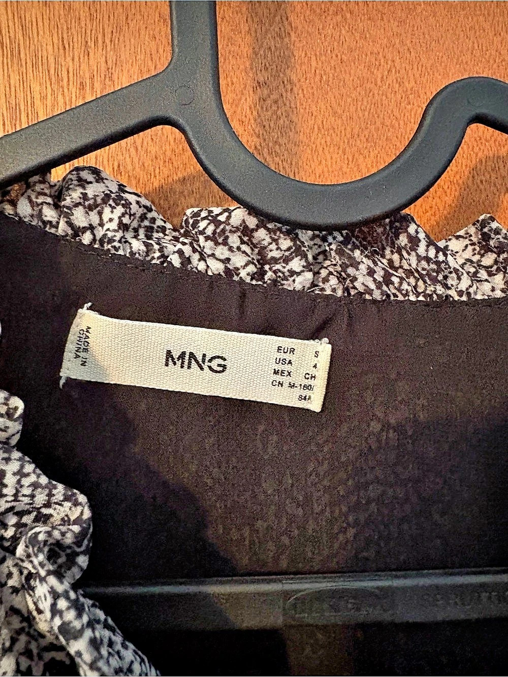 Mango Ruffle Blouse With Snake Print - Picture 5 of 10
